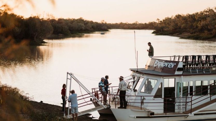 Drovers Sunset Cruise, Longreach