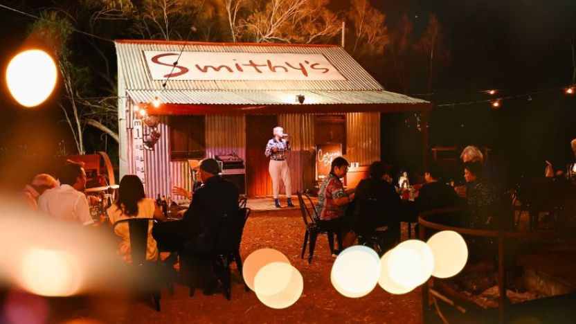 Smithy's Outback Dinner, Thomson River, Queensland