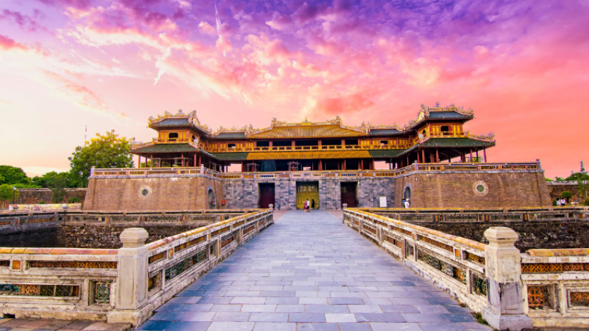 Meridian Gate, Hue, Vietnam