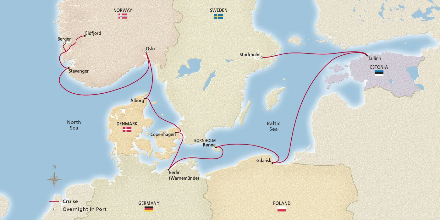 Map - Viking Homelands